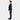 SUPER Aircool Washable Solid Slim Fit 2-Pant Suit - Navy