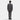 Aircool Washable 2-Pant Houndstooth Slim Fit Suit - Gray_05