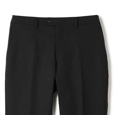 Premium Stretch Shadow Stripe Slim Suit - Black_09