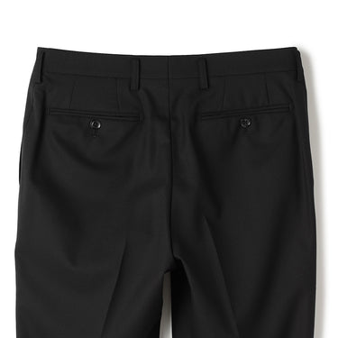 Premium Stretch Shadow Stripe Slim Suit - Black_10