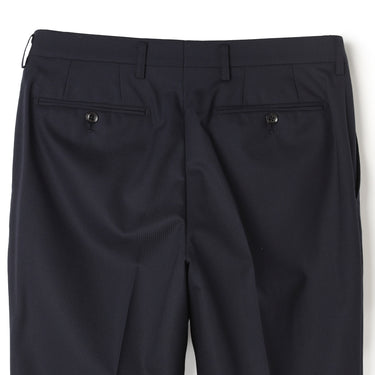 Premium Stretch Shadow Stripe Slim Suit - Navy_12
