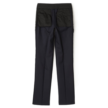 Premium Stretch Shadow Stripe Slim Suit - Navy_15