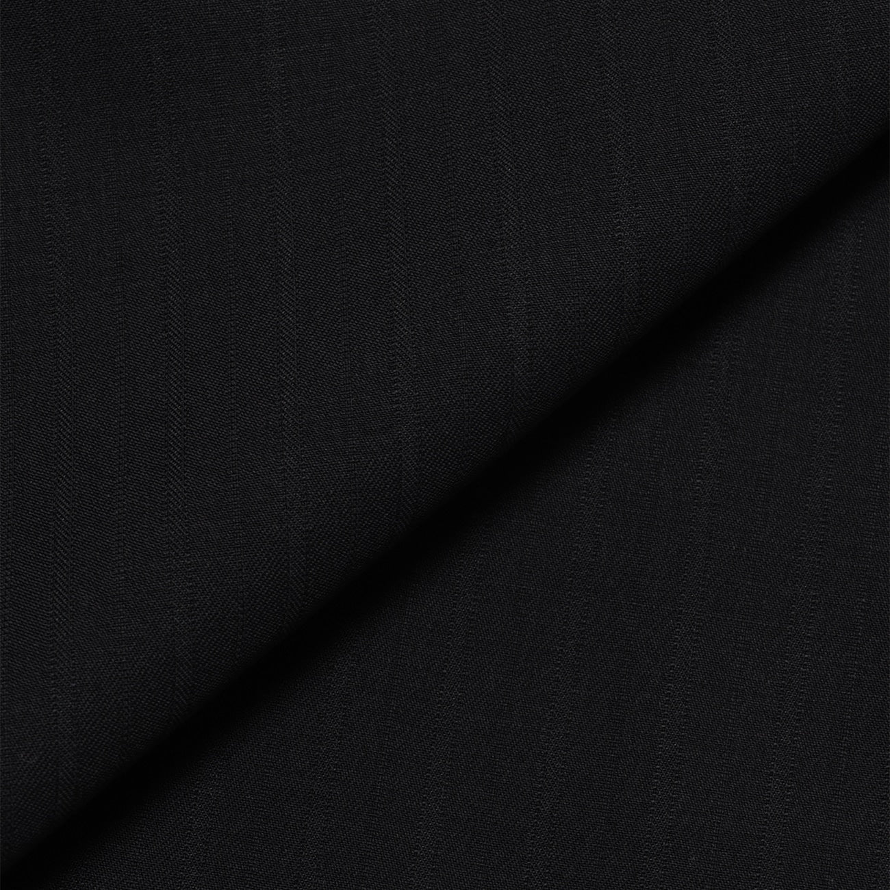 Golden Prestige Line Shadow Stripe Suit - Black_02