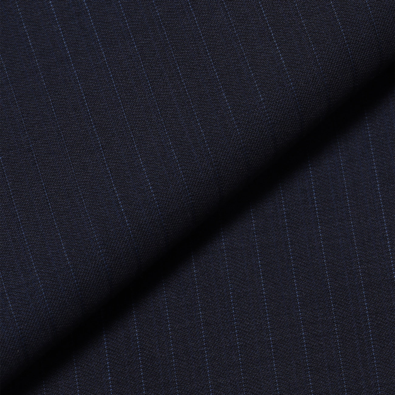 Golden Prestige Line Shadow Stripe Slim Fit Suit - Navy_03