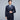 Golden Prestige Line Houndstooth Suit - Navy_01