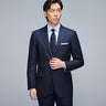 Golden Prestige Line Houndstooth Suit - Navy_01