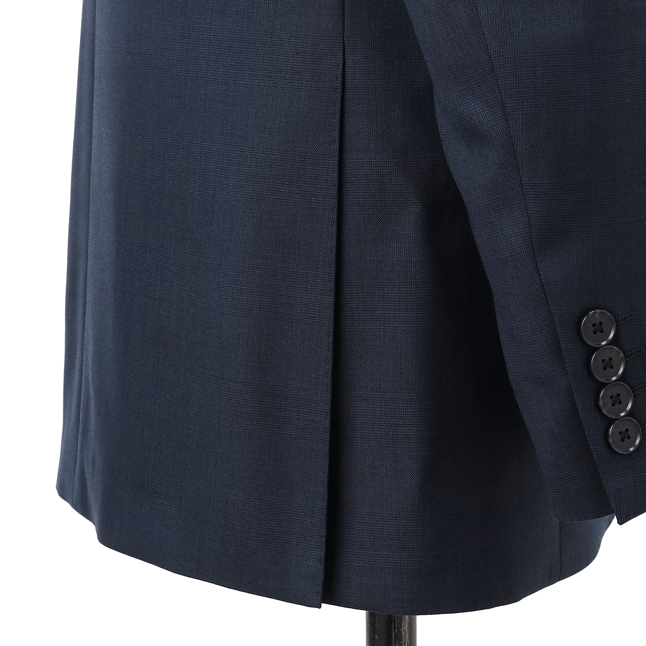 Golden Prestige Line Glen-plaid Suit -深蓝