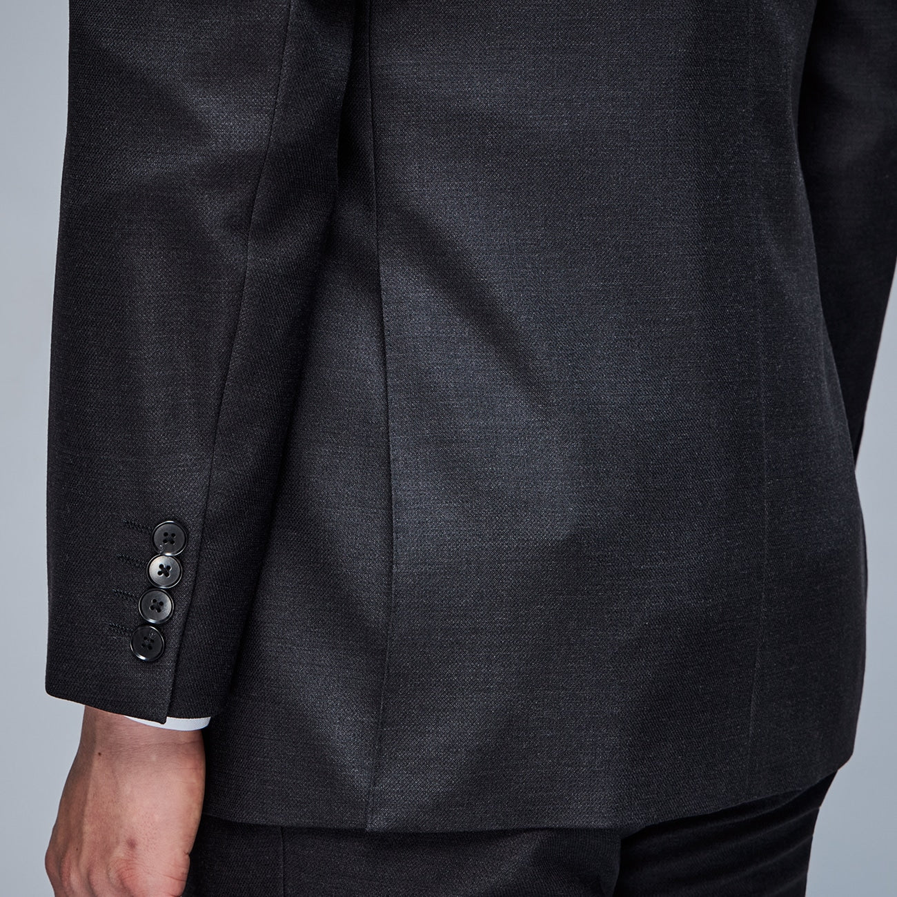 金色尊贵系列纯色西装 -灰