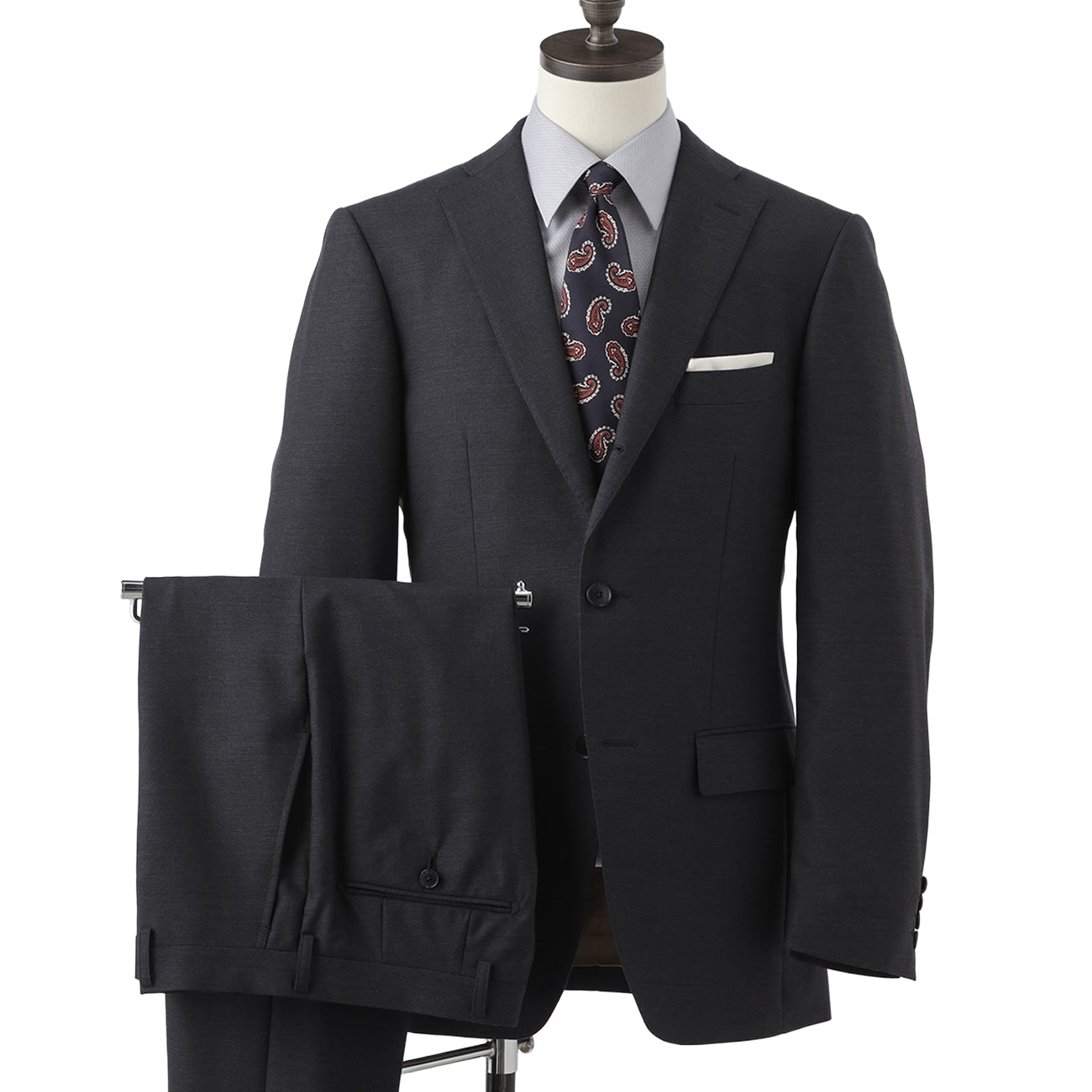 金色尊贵系列纯色西装 -灰