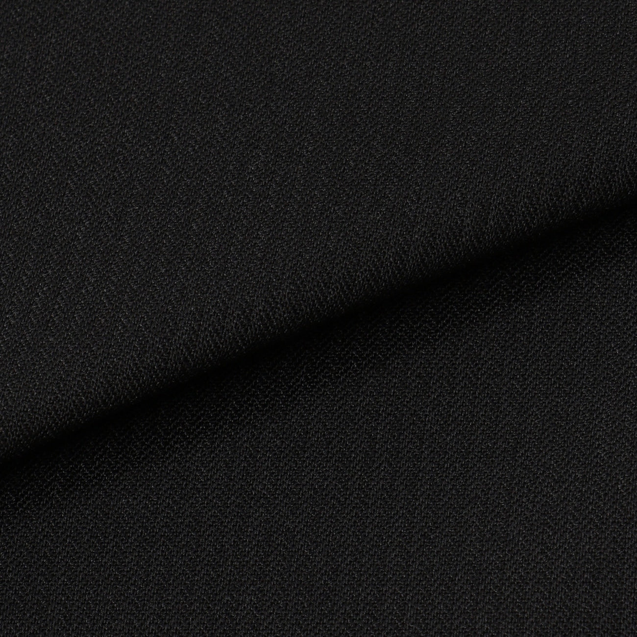 Wool Blend Shadow Stripe Slim Suit - Black_02