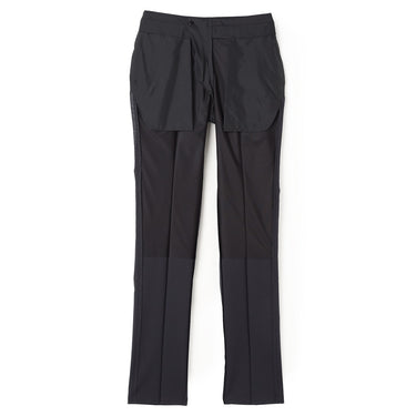 Two-pants Washable Stripe British Slim Fit Suit - Navy_12