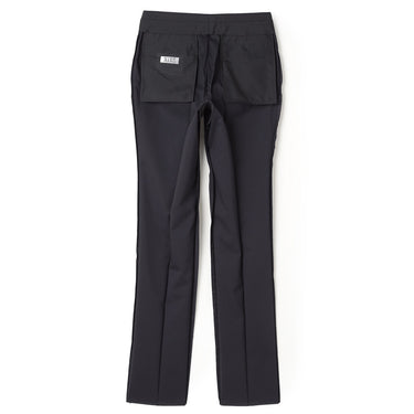 Two-pants Washable Stripe British Slim Fit Suit - Navy_13