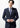 Aircool Two-pants Washable Check British Slim Fit Suit - Navy_04
