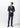 Aircool Two-pants Washable Check British Slim Fit Suit - Navy_06