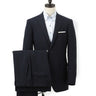 Aircool Two-pants Washable Stripe British Slim Fit Suit - Navy_01