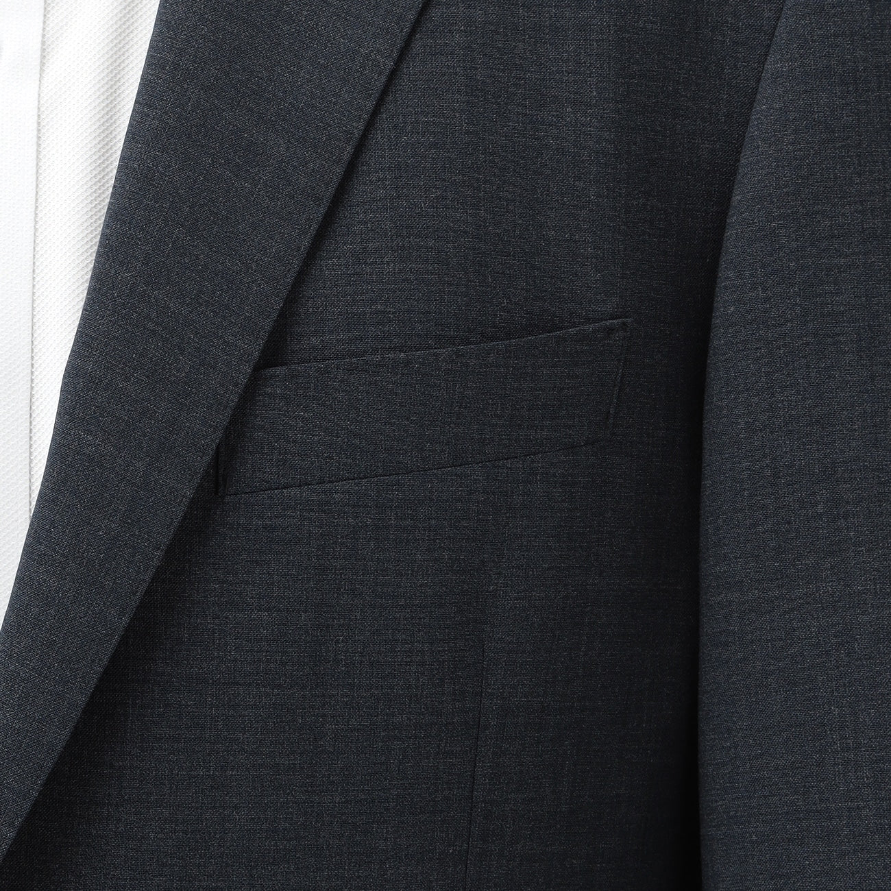 Aircool Two-pants Washable British Slim Fit Suit - Blue_03