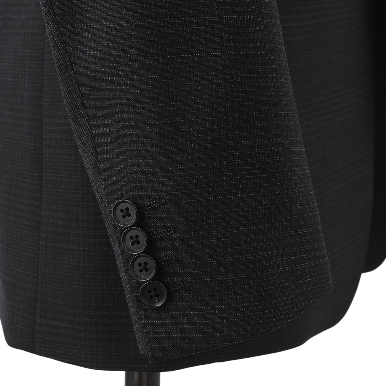 可機洗 Glen-plaid Slim Fit Suit -濃灰 灰