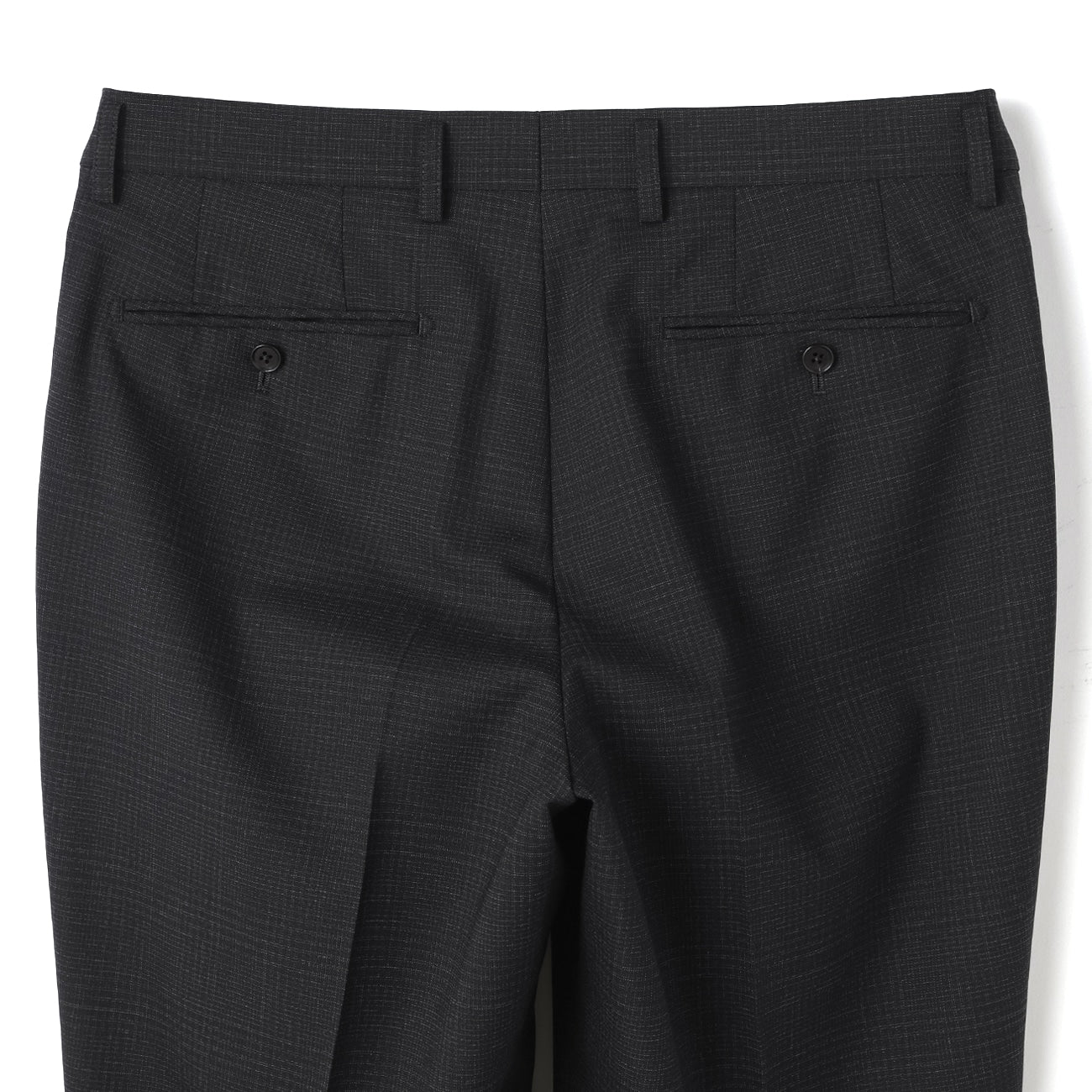 可機洗 Glen-plaid Slim Fit Suit -濃灰 灰