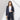 Linen-like Double Breasted Jacket - Navy_01
