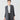 Soft Twill Stretch Tailored Jacket - Charcoal Gray_01