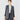 Soft Twill Stretch Tailored Jacket - Charcoal Gray_02