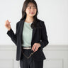 Powderly Stretch Black Tailored Jacket_01