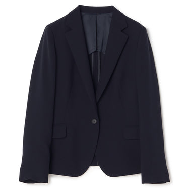 Powderly Stretch Navy Blue Tailored Jacket_09