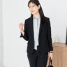 Powdery Stretch Tailored外套 - 黑色_01