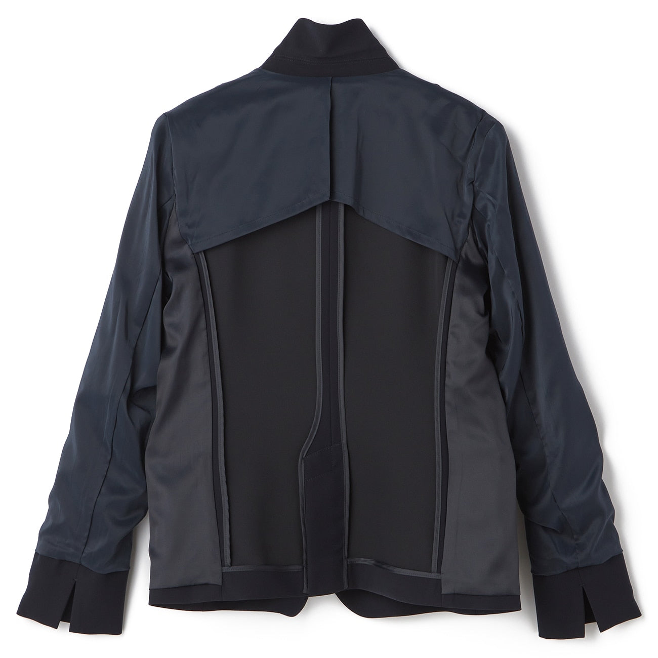 Powdery Stretch Tailored外套 -深蓝