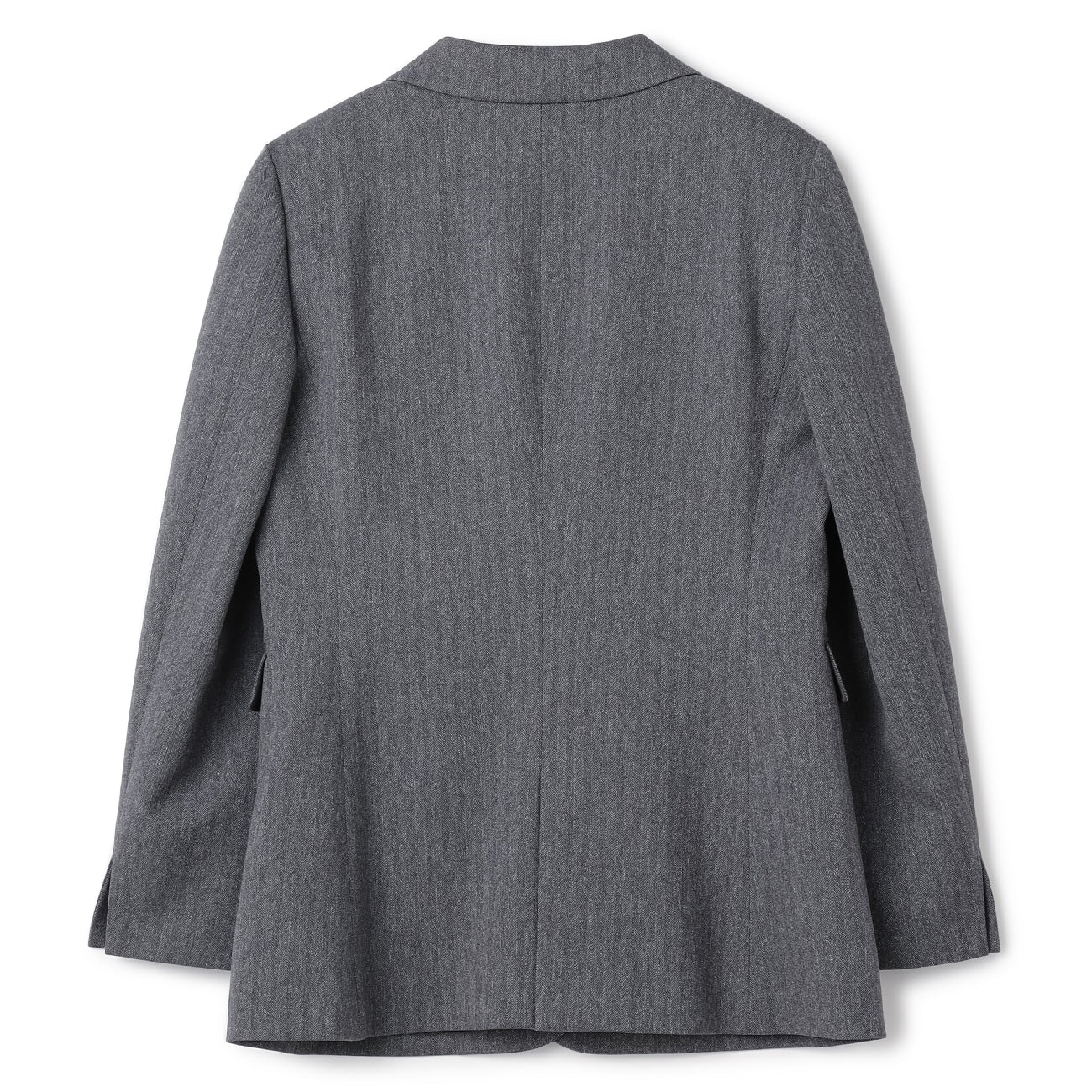 Tweed-Like鱼骨纹 Tailored外套 -灰