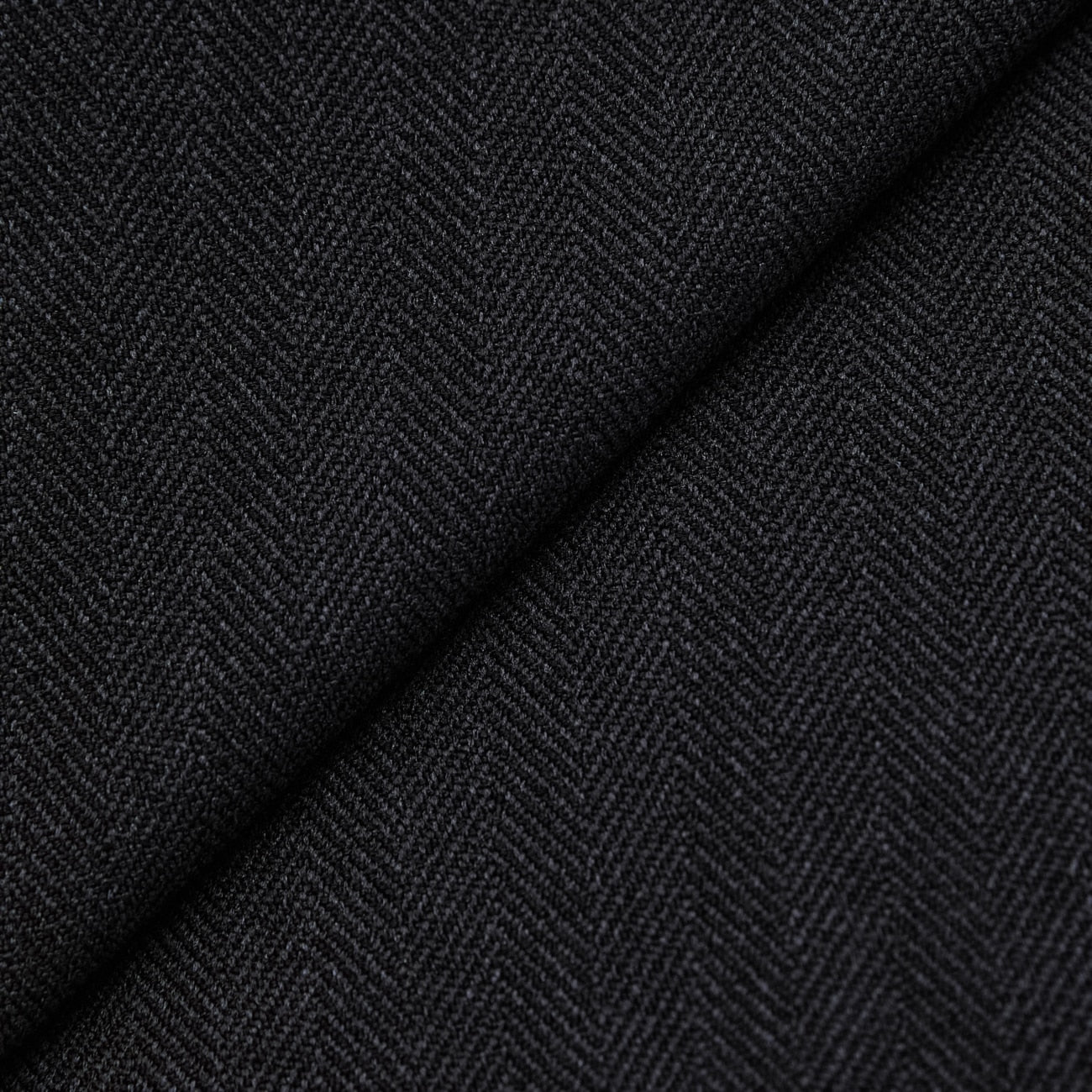 Tweed-Like鱼骨纹 Tailored外套 -深蓝