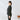 Washable Striped Tailored Jacket - Navy_09