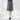 Pin Dot Semi-flare Skirt - Gray_05