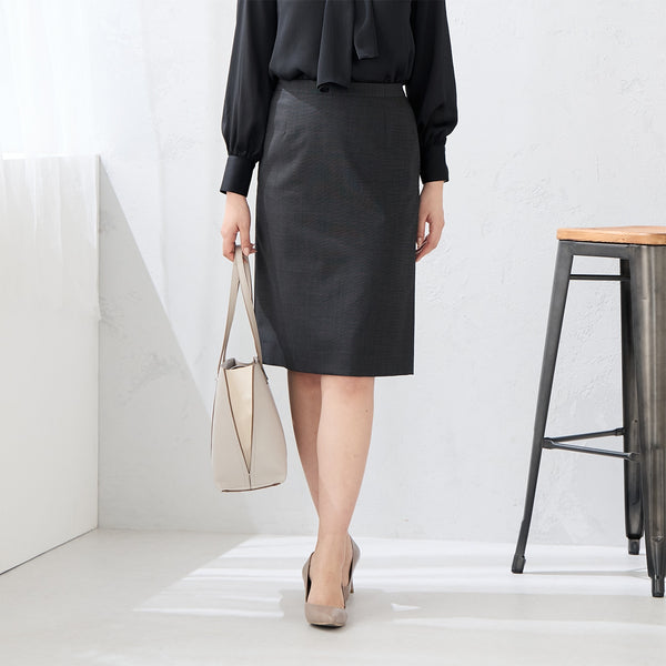 Washable Tight Skirt -Gray [A03_G252L673] | AOKI GLOBAL