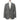 Bishu Japanese Fabric Knit Houndstooth Printed Sport Coat - White & Black_01