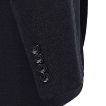 Washable Premium Wool Blend Jacket - Navy_05