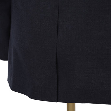 Washable Premium Wool Blend Jacket - Navy_06