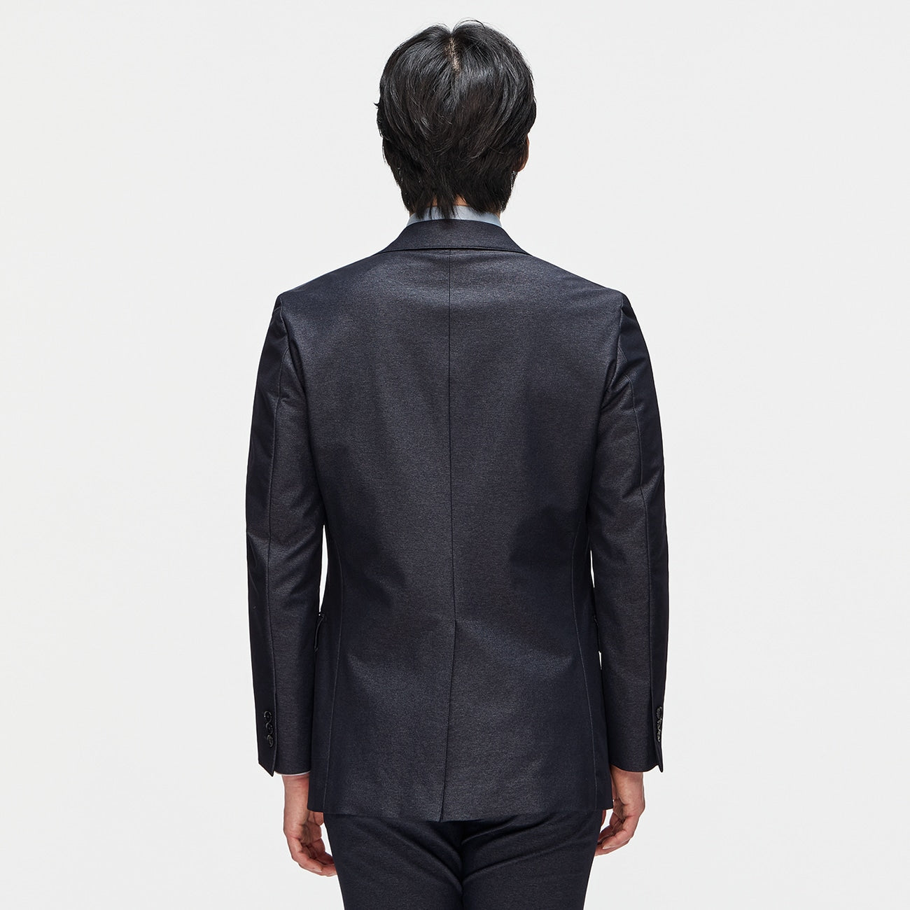 Machine可机洗 Super Stretch Denim-Like外套 -深蓝