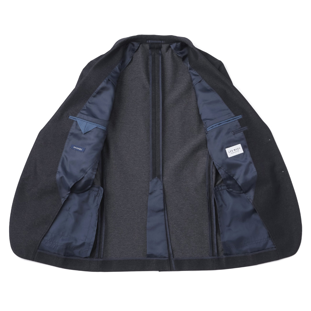 Machine可机洗 Super Stretch Denim-Like外套 -深蓝