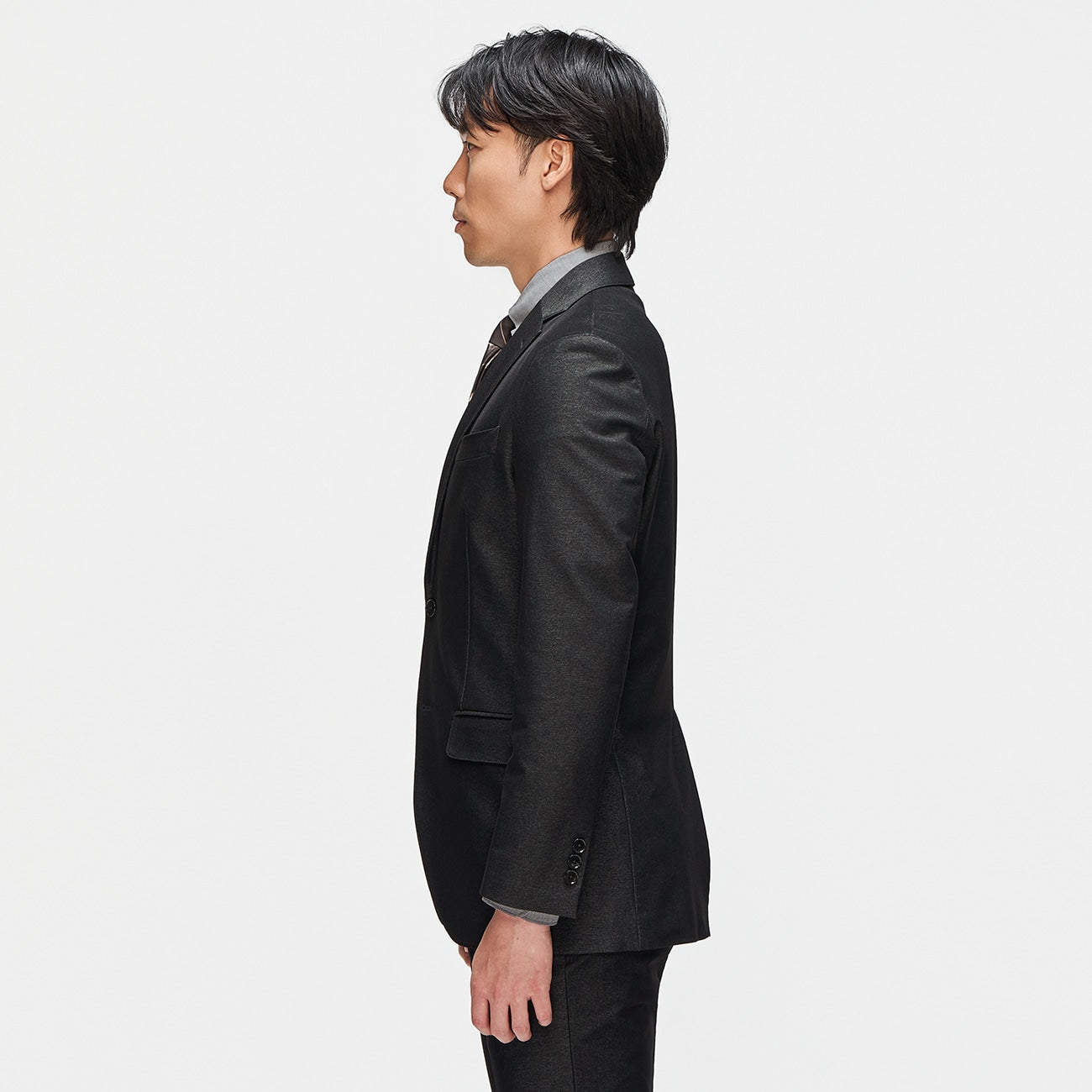 Machine可机洗 Super Stretch Denim-Like外套 -浓灰 灰