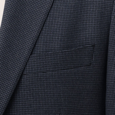 Washable Non-iron Stretch Wool-like Jacket - Navy -05