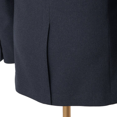 Washable Non-iron Stretch Wool-like Jacket - Navy -08