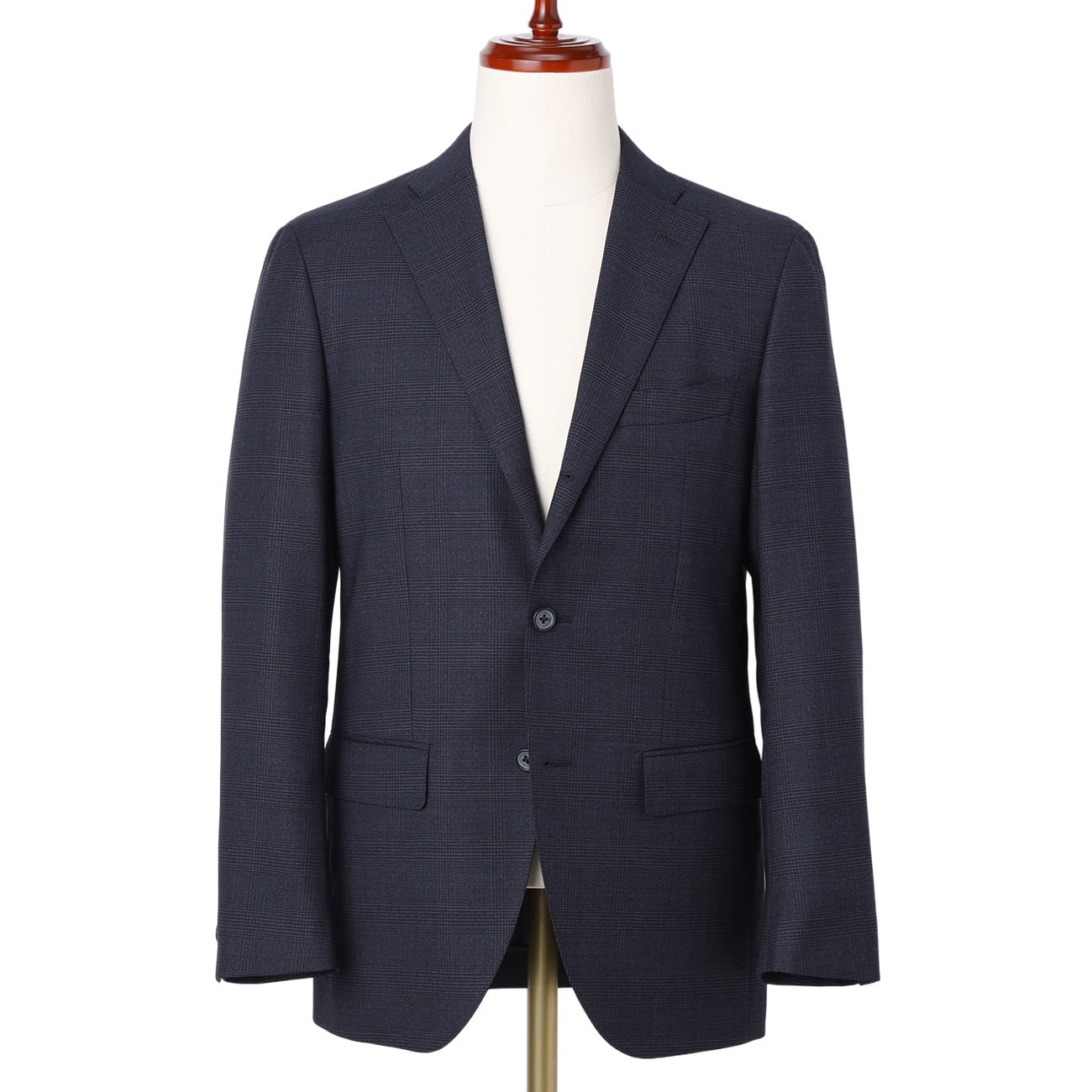 REDA 弹力格纹外套  深蓝