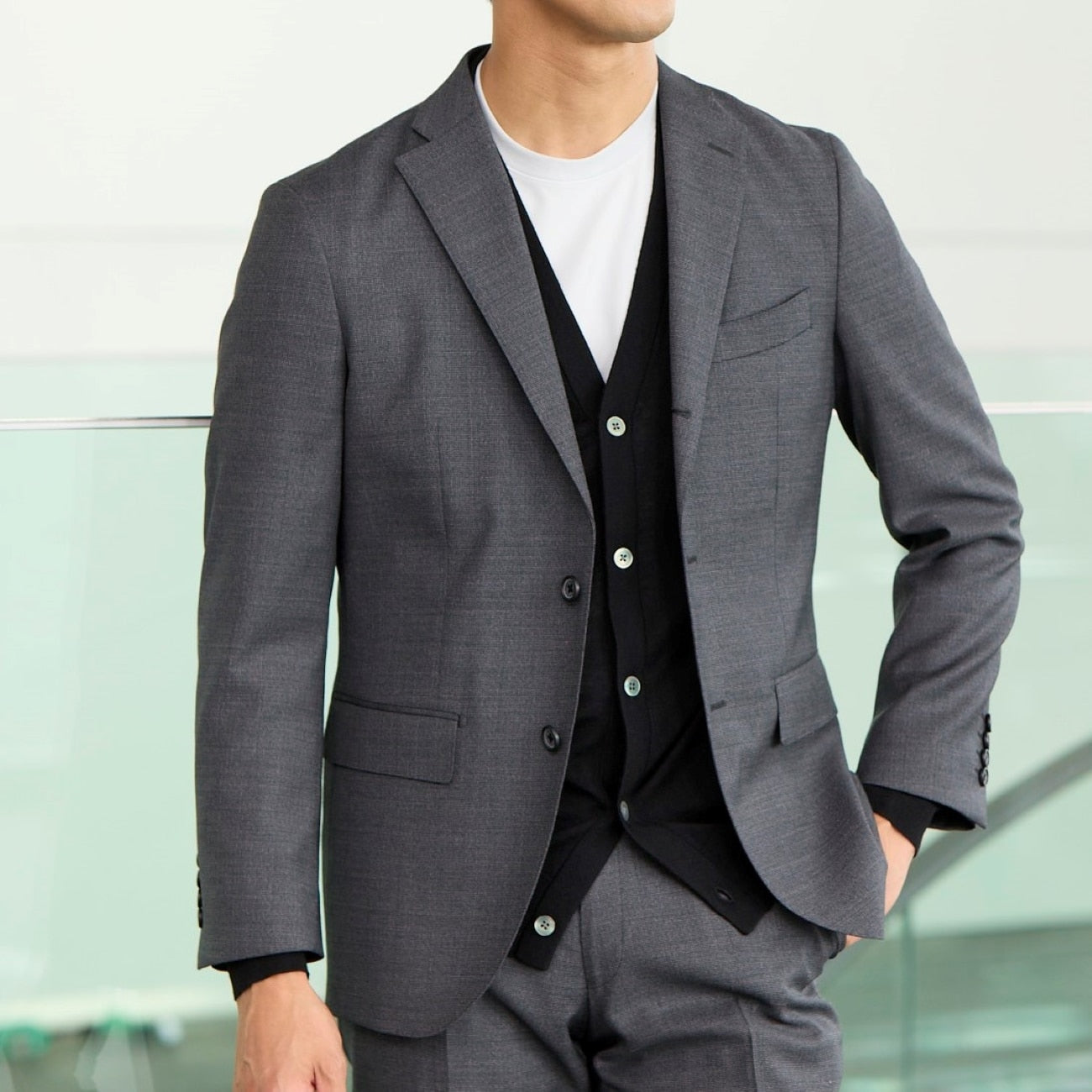 REDA Super Stretch Jacket - Gray_01