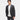 Washable Non-iron Stretch Pinhead Jacket - Gray_01