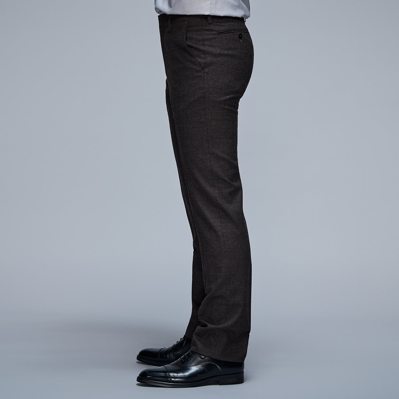 日本制造可机洗 高级羊毛平口裤_04