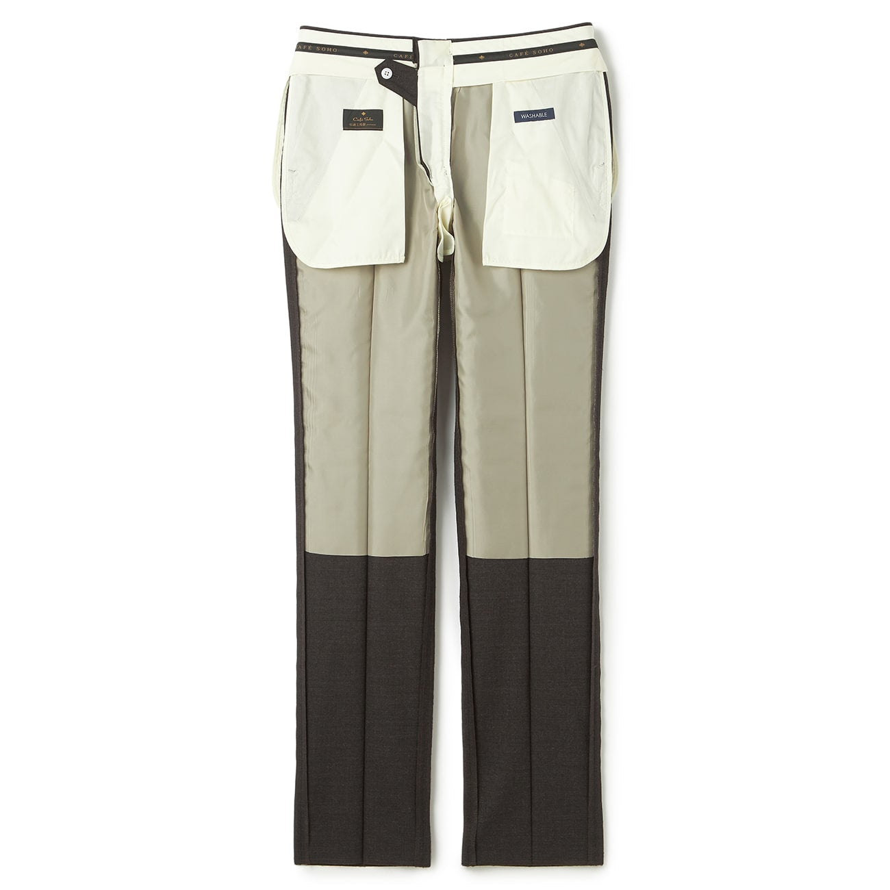 日本制造可机洗 高级羊毛平口裤_11