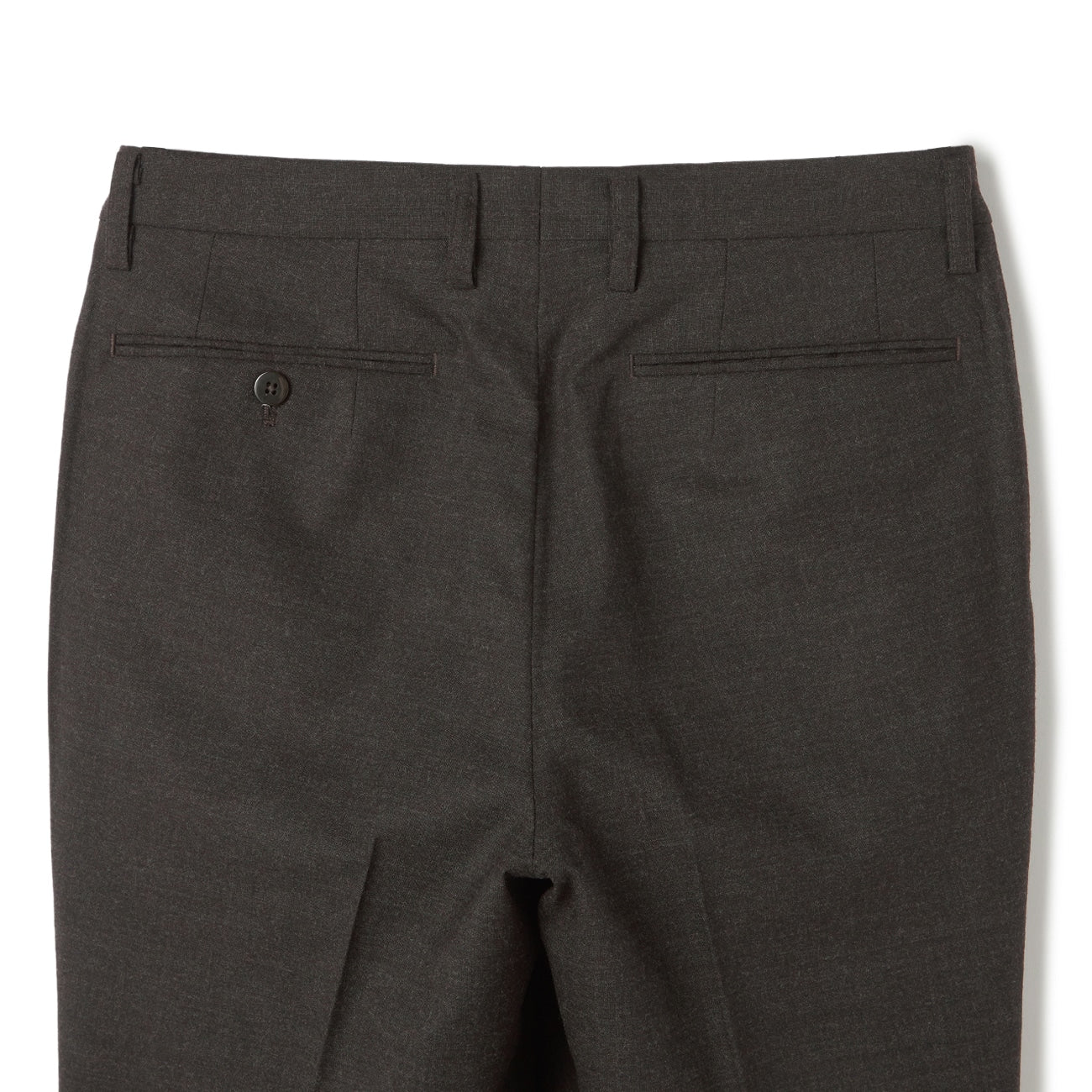 日本制造可机洗 高级羊毛单褶裤_04