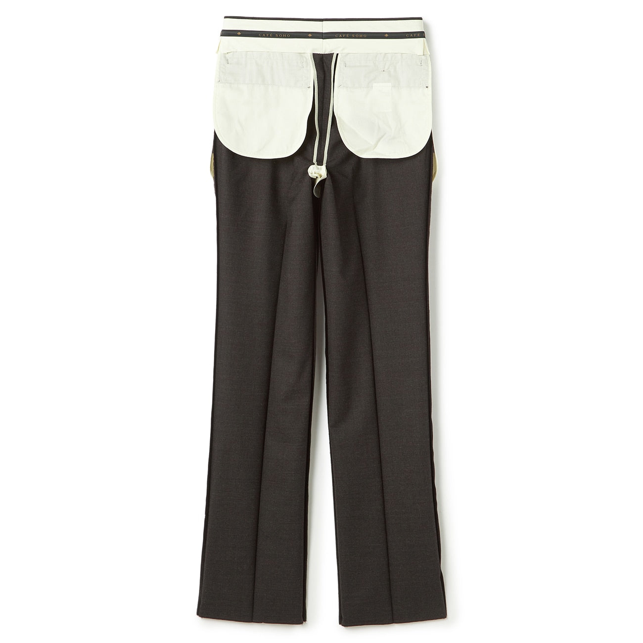 日本制造可机洗 高级羊毛单褶裤_07