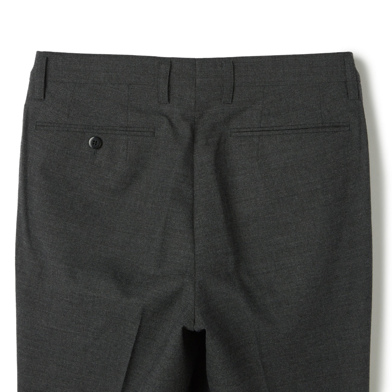 日本制造可机洗 高级羊毛单褶裤_12